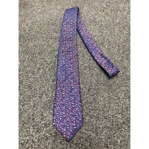 US Polo Assn. Handmade Polyester Floral Print Tie
